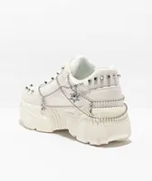 KOI Jinx Mystic Charm White Platform Shoes