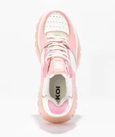 KOI Strawberry Juice  Pink Platform Shoes