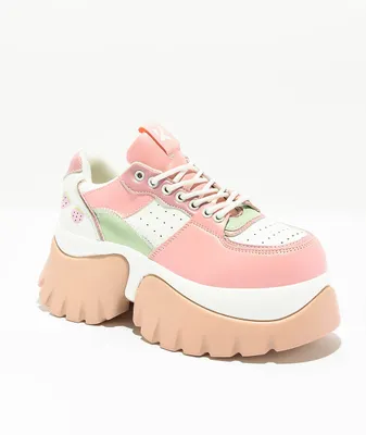 KOI Strawberry Juice  Pink Platform Shoes