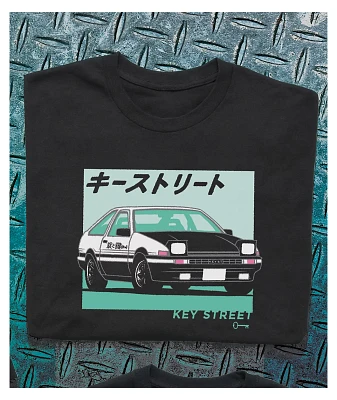 Key Street Kyuten Black T-Shirt