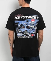 Key Street Send It Black T-Shirt