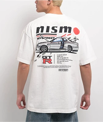 Key Street x NISMO GT-R White T-Shirt