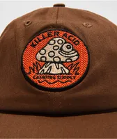 Killer Acid Camping Supply Brown Strapback Hat