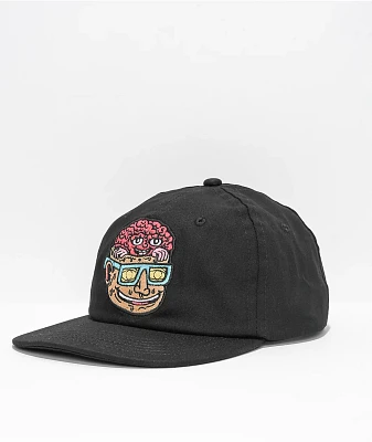 Killer Acid Flip Your Lid Black Strapback Hat