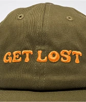 Killer Acid Get Lost Green Strapback Hat