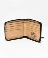 Killer Acid Get Lost Green Zip Wallet
