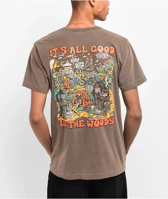 Killer Acid Good Wood Brown T-Shirt