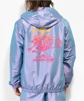 Killer Acid Hologram Purple Windbreaker Jacket