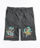 Killer Acid Lunch Time Grey Sweat Shorts