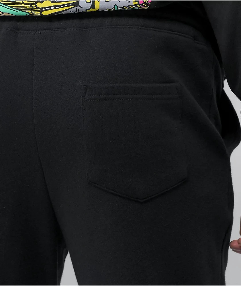 Killer Acid No Bad Trips Black Jogger Sweatpants