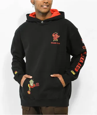 Killer Acid Route 666 Black Hoodie