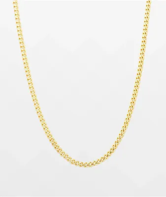 King Ice 5mm Gold Miami Cuban Chain
