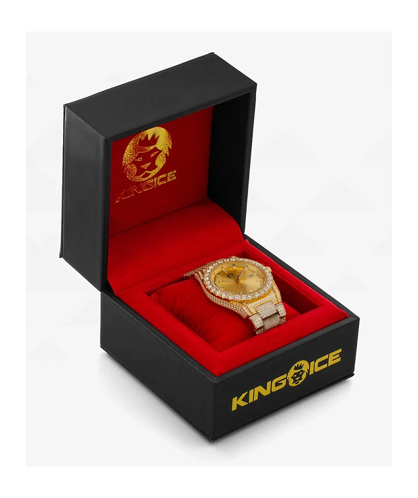 King Ice Arctic III Gold Analog Watch