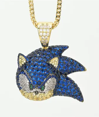 King Ice x Sonic the Hedgehog Sonic 23.75" Necklace