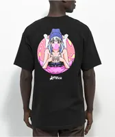 Know Bad Daze Roll Up Black T-Shirt