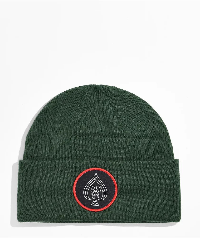 Know Bad Daze Spade Green Beanie