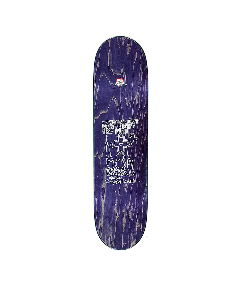Krooked Kader Guest 8.5 Skateboard Deck