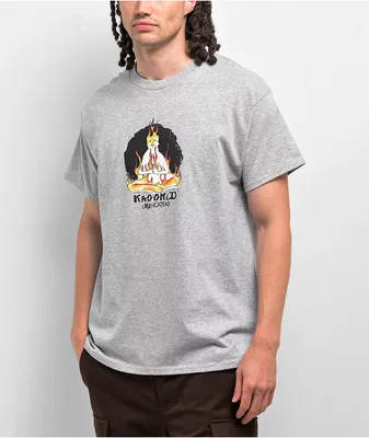 Krooked Overheated Grey T-Shirt