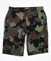 LRG RC Ripstop Green Camo Cargo Shorts