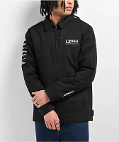LZMFG Safari Division Service Black Zip Jacket