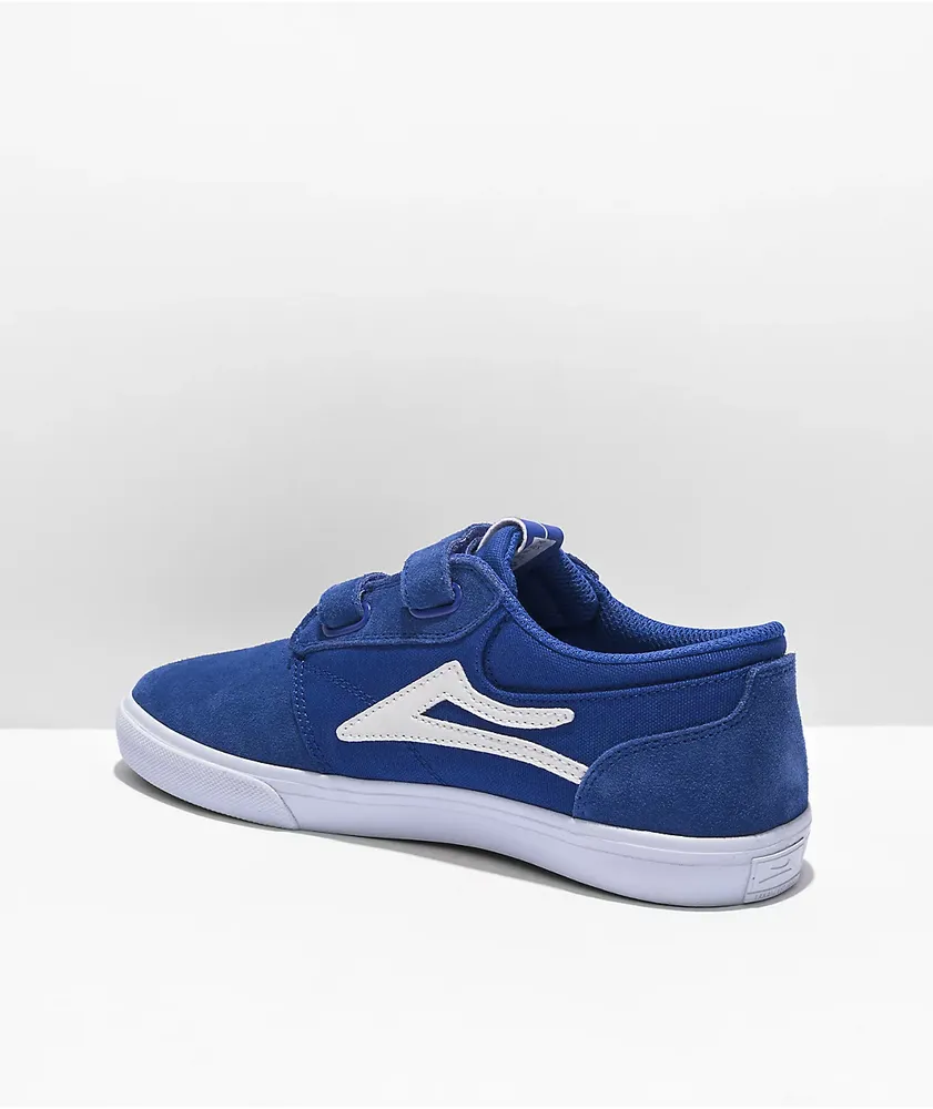 Lakai Griffin VS Blueberry Suede Skate Shoes