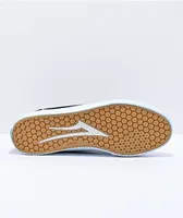 Lakai Manchester Black & White Suede Skate Shoes