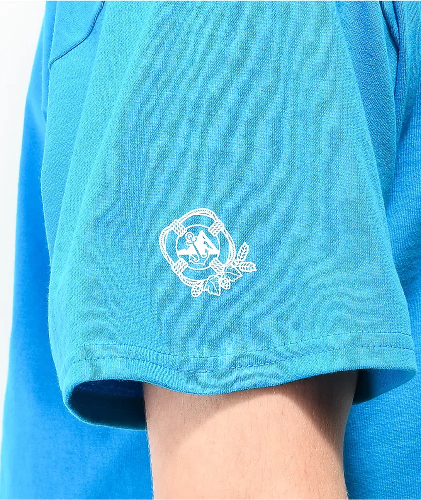 Lakai x Pacifico Push Cyan T-Shirt