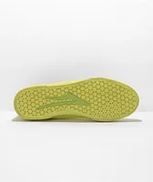 Lakai x Paterson Cambridge Lime Green Leather Skate Shoes
