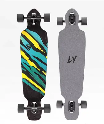 Landyachtz Battle Axe Spectrum 38" Drop Through Longboard Complete