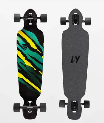 Landyachtz Battle Axe Spectrum 38" Drop Through Longboard Complete