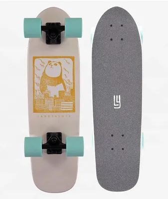 Landyachtz Dinghy Classic Fender Panda 28.5" Cruiser Skateboard Complete