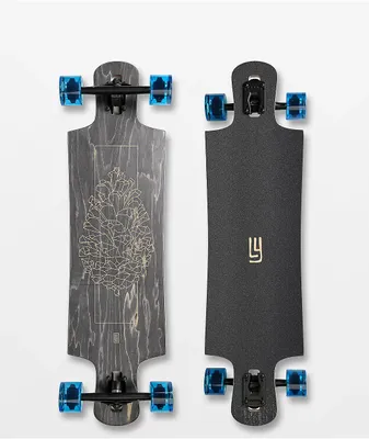Landyachtz Drop Hammer Black Pinecone 36" Drop Through Longboard Complete