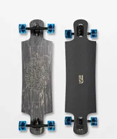Landyachtz Drop Hammer Black Pinecone 36" Drop Through Longboard Complete