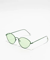 Light Green Cat Eye Sunglasses