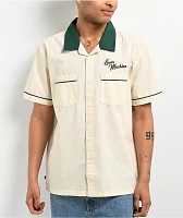 Loser Machine x The Big Lebowski Over The Line Bone & Green Bowling Shirt
