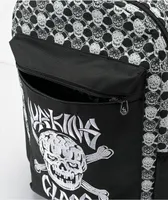 Lurking Class By Sketchy Tank Bones Black & White Backpack