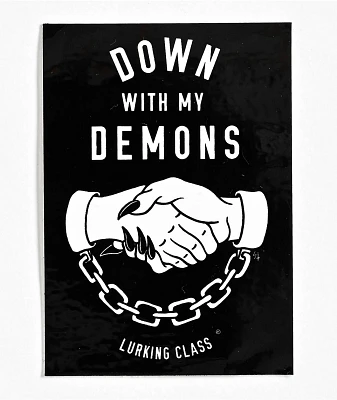 Lurking Class DWMD Black Sticker