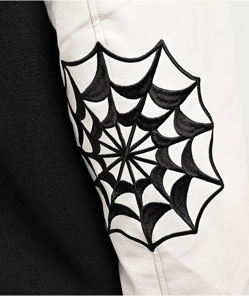 Lurking Class by Sketchy Tank Box Logo Black Varsity Jacket