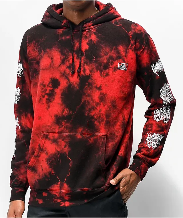 Zumiez Tan Tie Dye Hoodie Lurking Class By Sketchy Tank Branch