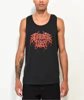 Lurking Class by Sketchy Tank Darkness Black Tank Top