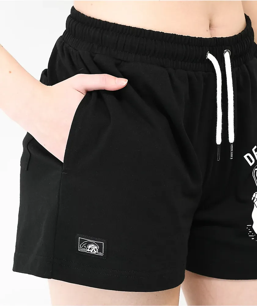 Lurking Class by Sketchy Tank Dead Inside Black Sweat Shorts