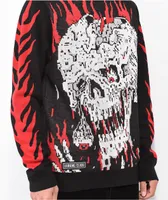 Lurking Class by Sketchy Tank Face Melter Black Sweater