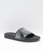 Lurking Class by Sketchy Tank Flash Black & White Slide Sandals