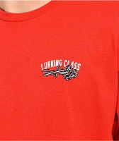 Lurking Class by Sketchy Tank Give It A Rest Red T-Shirt