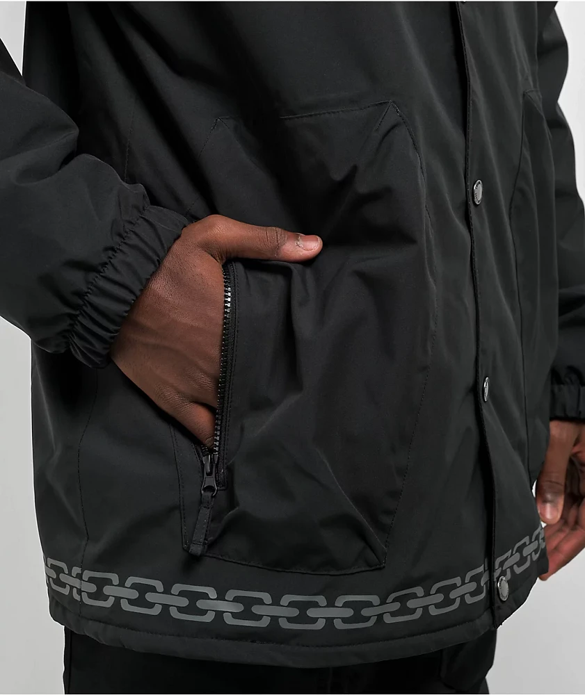 Lurking Class by Sketchy Tank Impale Black Snowboard Jacket
