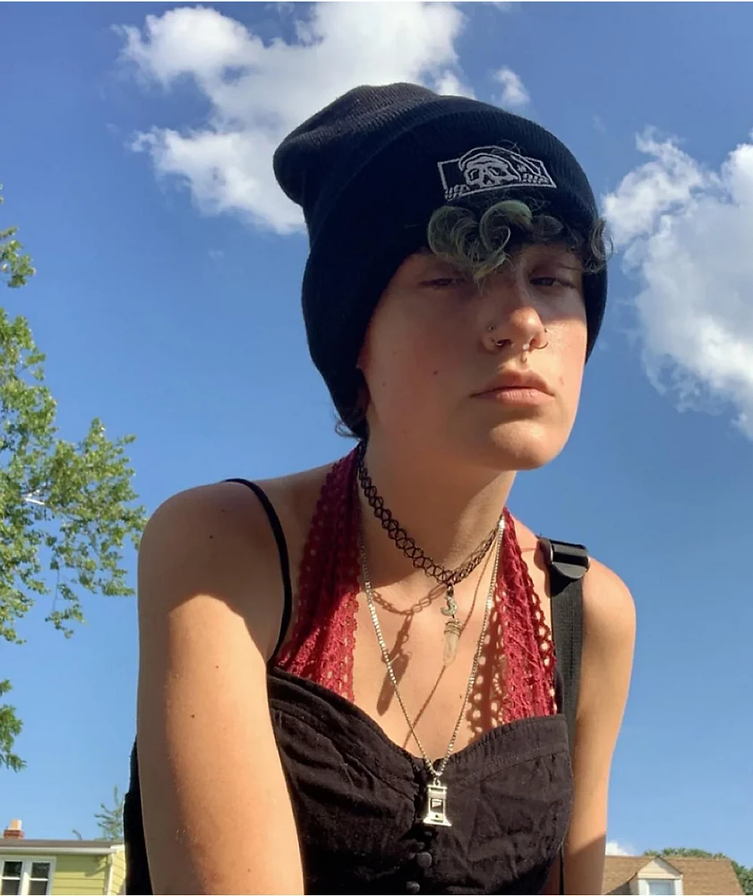 Lurking Class by Sketchy Tank Lurker Black Beanie