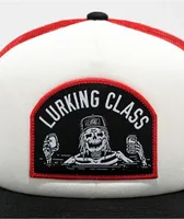 Lurking Class by Sketchy Tank Red & White Trucker Hat