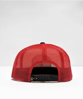 Lurking Class by Sketchy Tank Red & White Trucker Hat