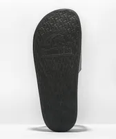 Lurking Class by Sketchy Tank Sinking Black Slide Sandals
