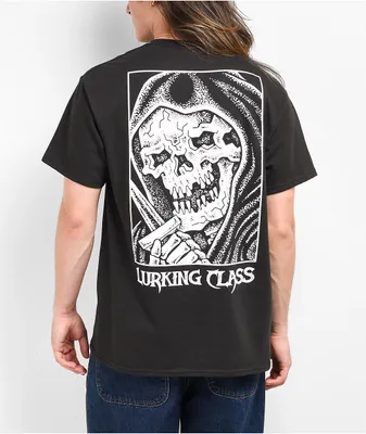 Lurking Class by Sketchy Tank Stay Sharp Black T-Shirt